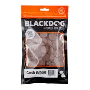 Blackdog Dog Treats Carob Buttons - 1kg