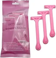 ACTIVPRO Women's Razors, Combed Head to Prevent Cuts, Gentle on Skin, Sensitive, Underarms, Bikini, Trimmer, Women Grooming, Lady Shaver, Disposable (Pack of 3)