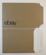 25 ebay MAILJACKET PAPERBOARD STANDARD ENVELOPES 6” x 8” (NO PADDING)