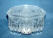 WATERFORD CRYSTAL Hark The Herald Music Box & Lid Trinket Jewelry Holder