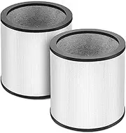 CERO Upgraded TP01 HEPA Replacement Filter Compatible Dyson Tower Purifier Pure Cool Link TP01, TP02, TP03, AM11, BP01 Models, Compare to Part # 968126-03 black