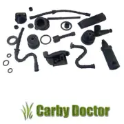 ENTIRE RUBBER SET KIT FOR STIHL 038 MS380 CHAINSAWS BUFFER INTAKE IMPULSE