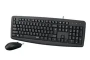 Rapoo NX1600 Wired Mouse & Keyboard Combo - Black