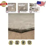 Customizable Eco-Friendly 7' 6" x 10' Felt Rug Pad - Plush Comfort Underfoot