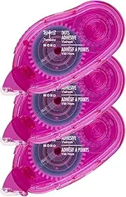 Tombow Mono Dot Pattern Adhesive Runner Refill, Clear, 3-Pack