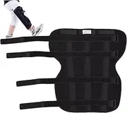 Knee Brace for Kids, Adjustable Kids Knee Brace with 3 Aluminium Alloy Plate & Fastening Tape, Immobilizer for Post Surgery Recovery, Fractures (M)