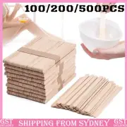 Waxing Spatula Wooden Stick Disposable Tongue Depressor Wax Applicator DIY CRAFT