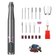 20000RPM Electric Portable Nail Drill Machine Rechargeable Low Noise Sander File