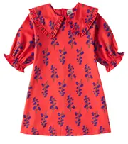 [Jellymallow] Jellymallow Printed cotton dress Y 10 red