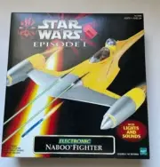Star Wars Electronic Naboo Fighter Vintage Sealed 1998 Phantom Menace Episode 1