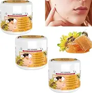 3PCS Bee Venom Treatment Cream,Bee Venom Repair Cream,Bee Venom Wart and Tag Remover,bee venom mole and wart treatment cream,Bee Venom Skin Mark Remover for All Skin Types