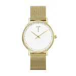 TYLOR美國設計師品牌手錶 | 小資女首選簡約女錶-金 TLAF006