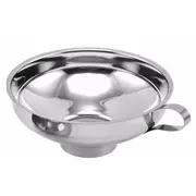 Detachable Mouth Canning Kitchen Stainless Steel Funnel Hopper Filter Small