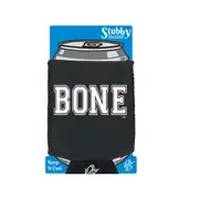 Bone - Funny Novelty Stubby Holder With Base