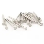 30Pcs T Head Diamond Burr 5mm Grinding Stone Rotary Tool Accessory Carving Bits