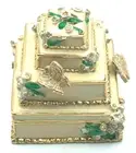 Estee Lauder "Wedding Cake" Compact for Beautiful Solid Perfume 2003