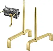 Automobile Engine Bracket, Head Work Stand Set for, Tapered Mandrel Head Holder, Cylinder Head Lifting Stand, Automotive Engine Maintenance Tool, Cylinder Head Porting Equipment for Automotive