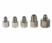 USA Lab Equipment USA Lab 37° Male JIC to Female NPT Adapter- Various Sizes 3...