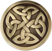 [Longcreek] Celtic Belt Buckle for Men, Nordic Viking Celtic Cross Belt Buckle, Punk Celtic Knot Round Belt Buckle, Western Cowboy Belt Buckle, Best Man Belt Buckle, Wedding Belt Buckle Gifts