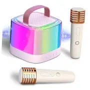 Kids Portable Karaoke Machine, Bluetooth Speaker with Microphone, 2.4G