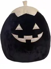 14" Squishmallows Halloween 2021 PAIGE Black Pumpkin Jack-o-Lantern Plush