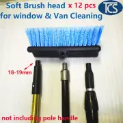 TCS 12 Units Soft Brush Car Cleaning Vehicles Walls Solar Panels Glass Window
