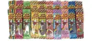 Sour power Candy Straws, various flavors Straws 1.75 Ounce (Pack of 6)