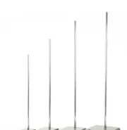 Retort Rod, Steel Chromed, 700mm
