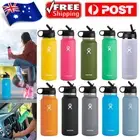 Hydro Flask 32oz 946ml Sport Water Bottle Stainless steel Wide Mouth W/Straw Lid