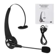 Trucker Driver Headset Bluetooth Wireless Earpiece Headphone Handsfree With Mic