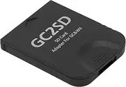 GC2SD Card Reader for Wii Micro Storage Card Adapter, Micro Memory Card with Maximum Memory Of 512GB for Storing Games and Is Convenient to Use and Simple to Operate(Black)