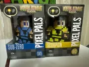 Sub Zero #45 And Scorpion #43 Pixel Pals. Factory Sealed