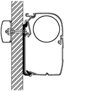 Thule 40cm Flat Adaptor Series 5