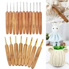 Long Crochet Hooks Small Size Crocheting Hooks Yarn Weave Tool Hand Weave Tool