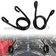 Black Motorcycle Solo Seat Spring Scissor Fit For Harley Bobber Chopper Custom `