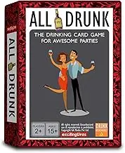 All Drunk Party Drinking Game- Fun Adult Drinking Game for Parties and Fun-Hilariously Funny & Personal Questions - Perfect Adult Card Game for Parties and Game Night