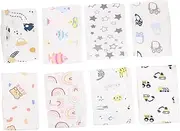 SWOOMEY Postpartum Belly Band Maternity Waistband Newborn Cord Tie Baby Navel Belt Infants Cotton Cords 8 Pack Random Style