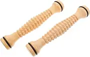 CALLARON 2Pcs Massage Roller for Relief Convenient Back Stretching Tool for Home and Gym Use for Shoulder Arm Leg and Neck Massage