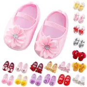 Baby Girls Boys Soft Toddler Shoes Infant Toddler Walkers Shoes Princess Shoes