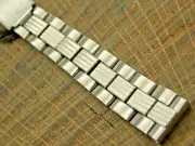 NOS mido Vintage Stainless Steel Deployment Clasp Watch Band Ladies 11mm Unused