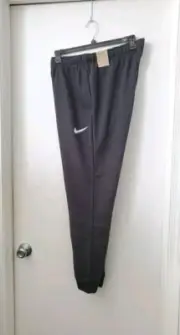 NWT Nike Dry Mens Dri-FIT Taper Fitness Fleece Pants XL Black