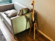 Horse Standing Lantern Animal Lamp Coconut Shell Bedroom Lamp Table Floor Light