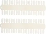 HONMEET Nail Display Card for Kit 72 Tips Nail Sticks Double Sided Tape Patch Display Board Enamel Pin