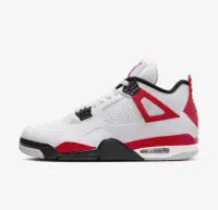 在飛比找Yahoo!奇摩拍賣優惠-AIR JORDAN 4 Red Cement 白紅 DH6