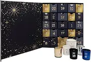 Original Advent Calendar with 25 Scented Candles in Glass with Saying - Advent Calendar Candles - Luxury Version