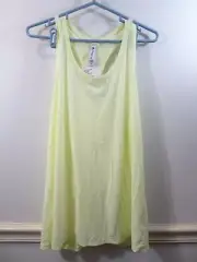 Athleta Ultimate Train Tank Yellow Plus Size 3x NEW MSRP $49