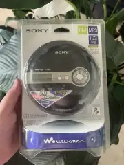Sony Walkman Personal CD Player - Black (D-NF340) Factory Sealed Rare Vintage