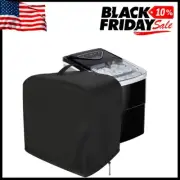 Ice Maker Cover, Portable Countertop Ice Maker Machine Cover, Waterproof, Black