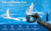 Hohem iSteady Pro 4 3-Axis Gimbal Stabilizer for Gopro Hero 11/10/9/8/7/6/5 AU/