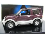 AUTOart / AUTO ART - 1999 MITSUBISHI PAJERO (PURPLE / SILVER) - 1/43 DIECAST